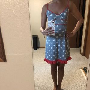 Flower Spaghetti Strap Dress